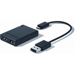 3D Connexion Twin-Port USB Hub Black (3DX-700051)
