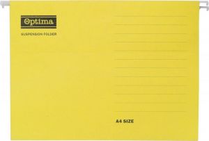 OPTIMA Fggmappa OPTIMA A/4 srga 25db/csomag