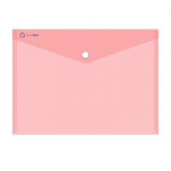Bluering Irattart tasak A4, PP patentos Bluering transzparens piros