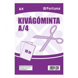 FORTUNA Kivgminta FORTUNA A/4 10 v/csomag