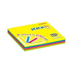 STICK N ntapad jegyzettmb STICK`N 76x76mm neon magic pad 100 lap