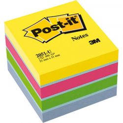 POST-IT ntapads jegyzet 3M Post-it LP2051U 51x51mm mini kocka ultra sznek 400 lap