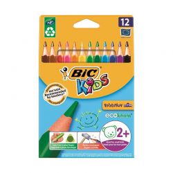 BIC Sznes ceruza BIC Kids Evolution hromszglet krnyezetbart 12 db/kszlet