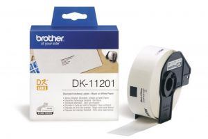 Brother DK-11201 elvgott ntapads cmke 400db/tekercs 29mm x 90mm White (DK11201)