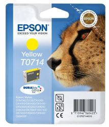 Epson T0714 Yellow tintapatron (C13T07144010)