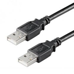 Kolink USB 2.0 sszekt kbel A/A 1, 8m Black (93593)