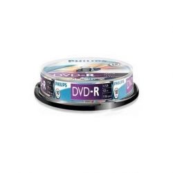 Philips DVD-R 4, 7Gb 16x Hengeres 10db/csomag (10-es cmke) (PH922524 / DPHMC10)