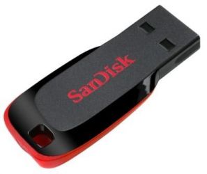 Sandisk 32GB Cruzer Blade USB 2.0 Black/Red (00114712)