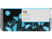  HP 676M8A Patron Yellow 300ml No.738 /o/