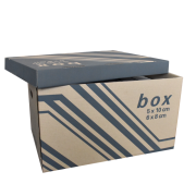 Fornax Archivl kontner karton doboz fedeles 52x35x30cm, kln zrd levehet fedllel Fornax