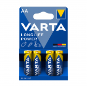 Varta Elem AA ceruza LR06 Longlife Power 4 db/csomag, Varta