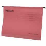 Esselte Fggmappa A4, karton Esselte Classic 90316 piros