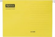 OPTIMA Fggmappa OPTIMA A/4 karton srga 25 darabos