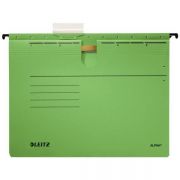 LEITZ Fggmappa gyorsfz szerkezettel LEITZ Alpha A/4 karton zld 25 darabos