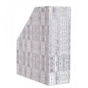 Bluering Iratpapucs 9cm, karton, Bluering textil szrke 
