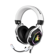 KONIX - DUNGEONS & DRAGONS ''Rainbow'' 7.1 Fejhallgat Vezetkes Gaming Stereo Mikrofon, Fehr-Fekete