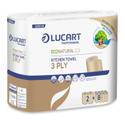 Lucart Kztrl 3 rteg 2 tekercs/csomag EcoNatural 2.3 Lucart_821639J havanna barna