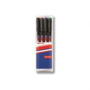 Edding Alkoholos marker kszlet, 0,3mm, 140S OHP Edding, 4 klf. szn