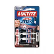 LOCTITE Pillanatragaszt HENKEL Loctite Super Attack Power Flex mini trio 1 g