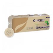 Lucart Toalettpapr 2 rteg 180 lap/tekercs 10 tekercs/csomag 10 EcoNatural Lucart_811822J havanna barna