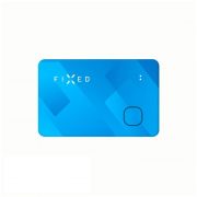 FIXED Smart tracker Tag Card with Find My support Wireless Charging Blue (FIXTAG-CARD-BL)
