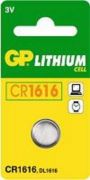 GP CR1616 Ltium Gombelem 1db/csomag (CR1616 / B15601)