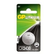 GP CR2430 Ltium Gombelem 1db/csomag (B15301)