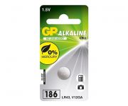 GP LR43 Alkli  Gombelem 1db/csomag (B13861)