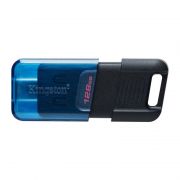 Kingston 128GB DataTraveler 80 M USB-C Gen 1 USB3.2 Black/Blue (DT80M/128GB)