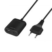 Logilink Dual USB charger with 1, 5m fixed cable 12W Black (PA0256)