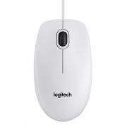 Logitech B100 Optical USB Mouse White (910-003360)
