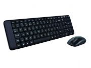 Logitech MK220 wireless billentyzet + optikai egr Black HU (920-003167)