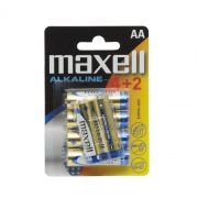 Maxell AA Alkli Elem 4+2db/csomag (18732)