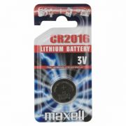 Maxell CR2016 Ltium Gombelem 1db/csomag (18740)