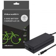 Qoltec Charger for E-bike Electric Scooter Black (50760)