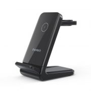  Choetech 3-1ben (Mgneses Wireless,fekete), Choetech
