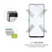 FIXED teljes kijelzős üvegfólia Xiaomi Poco M3 telefonhoz,  fekete (FIXGFA-621-BK)